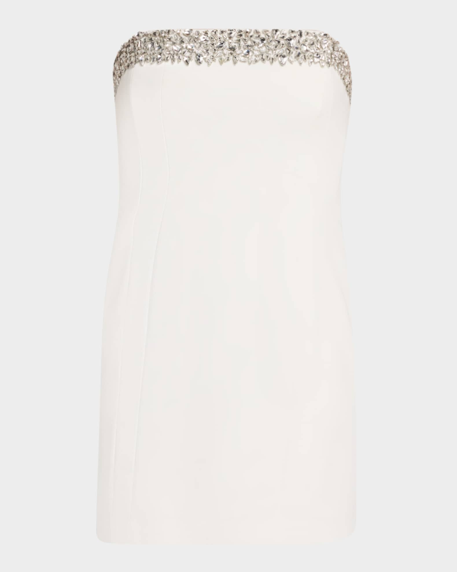 Elsie Embellished Strapless Mini Dress | Neiman Marcus