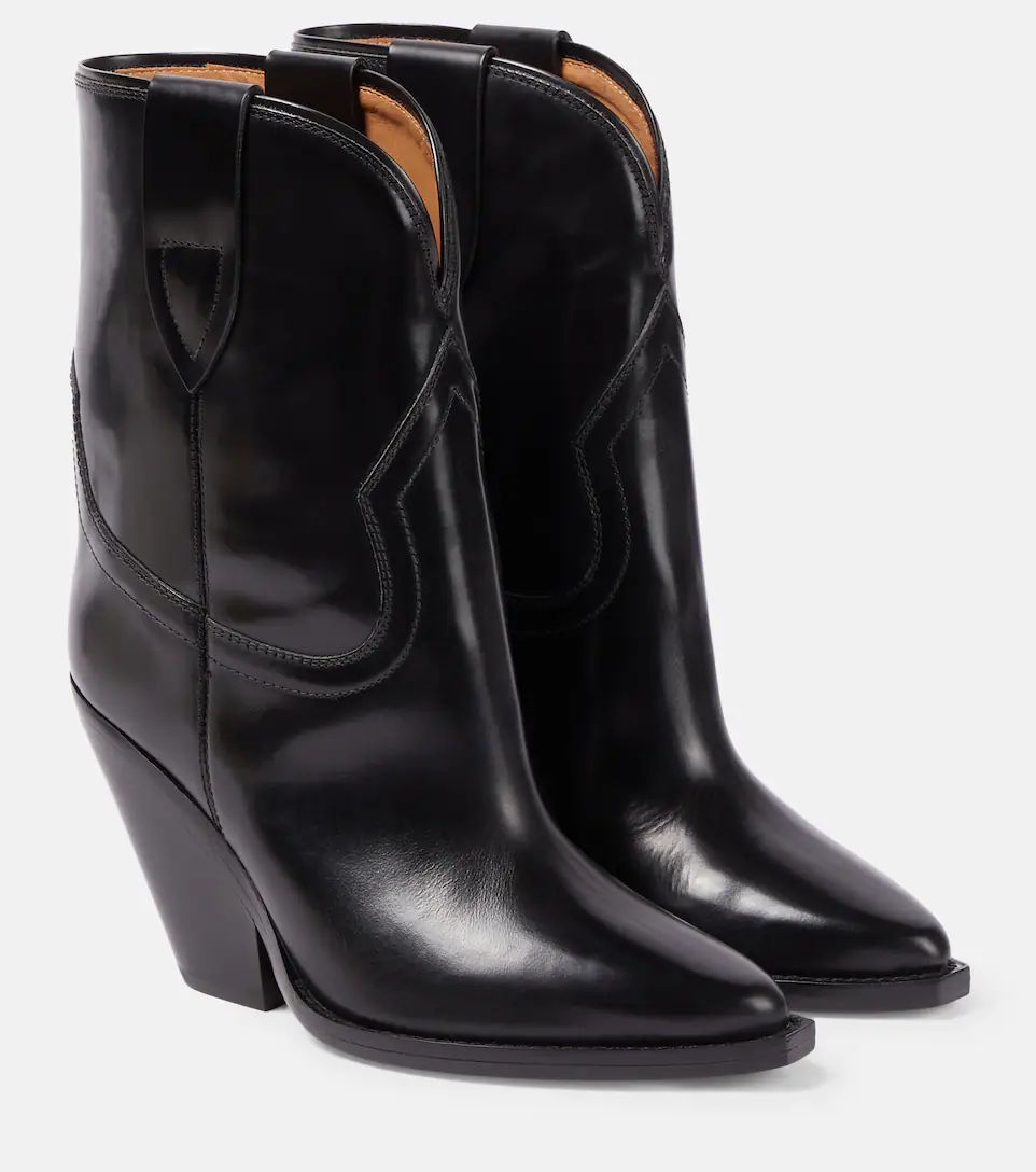 Leyane leather ankle boots | Mytheresa (US/CA)