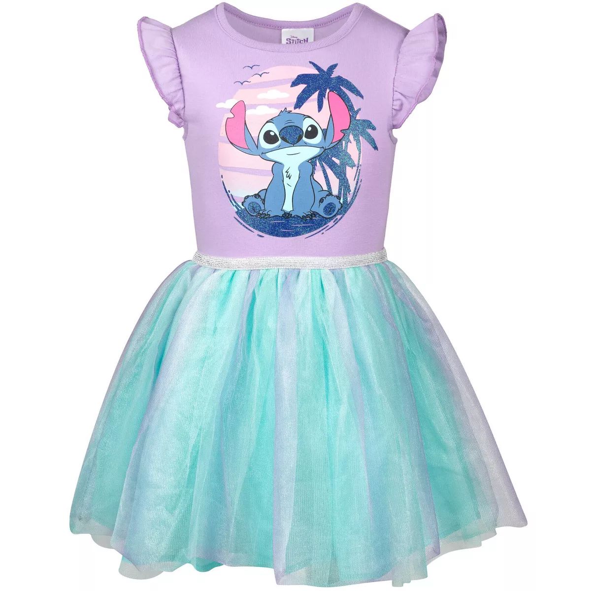 Disney Lilo & Stitch Raya and the Last Dragon Encanto Moana Mirabel Sisu Girls Dress Girls Tulle ... | Target