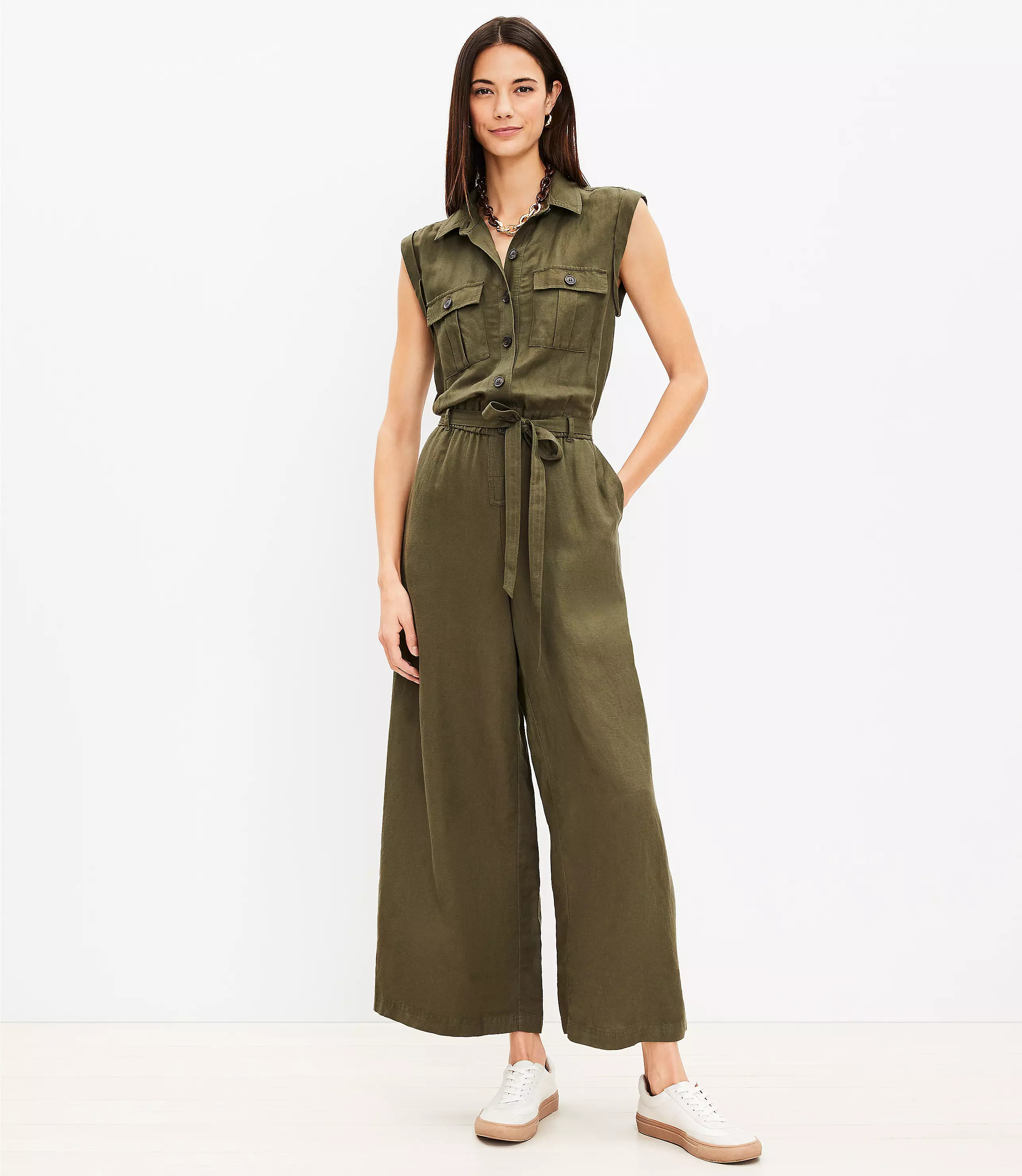 Wide Leg Jumpsuit | LOFT