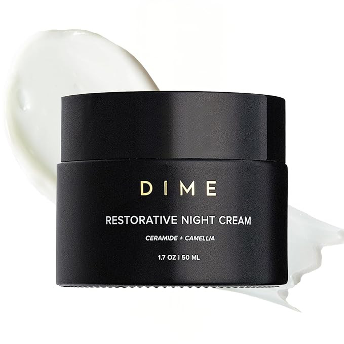 DIME Beauty Restorative Night Cream, Facial Moisturizer with Ceramides and Sea Buckthorn, 1.7 oz ... | Amazon (US)