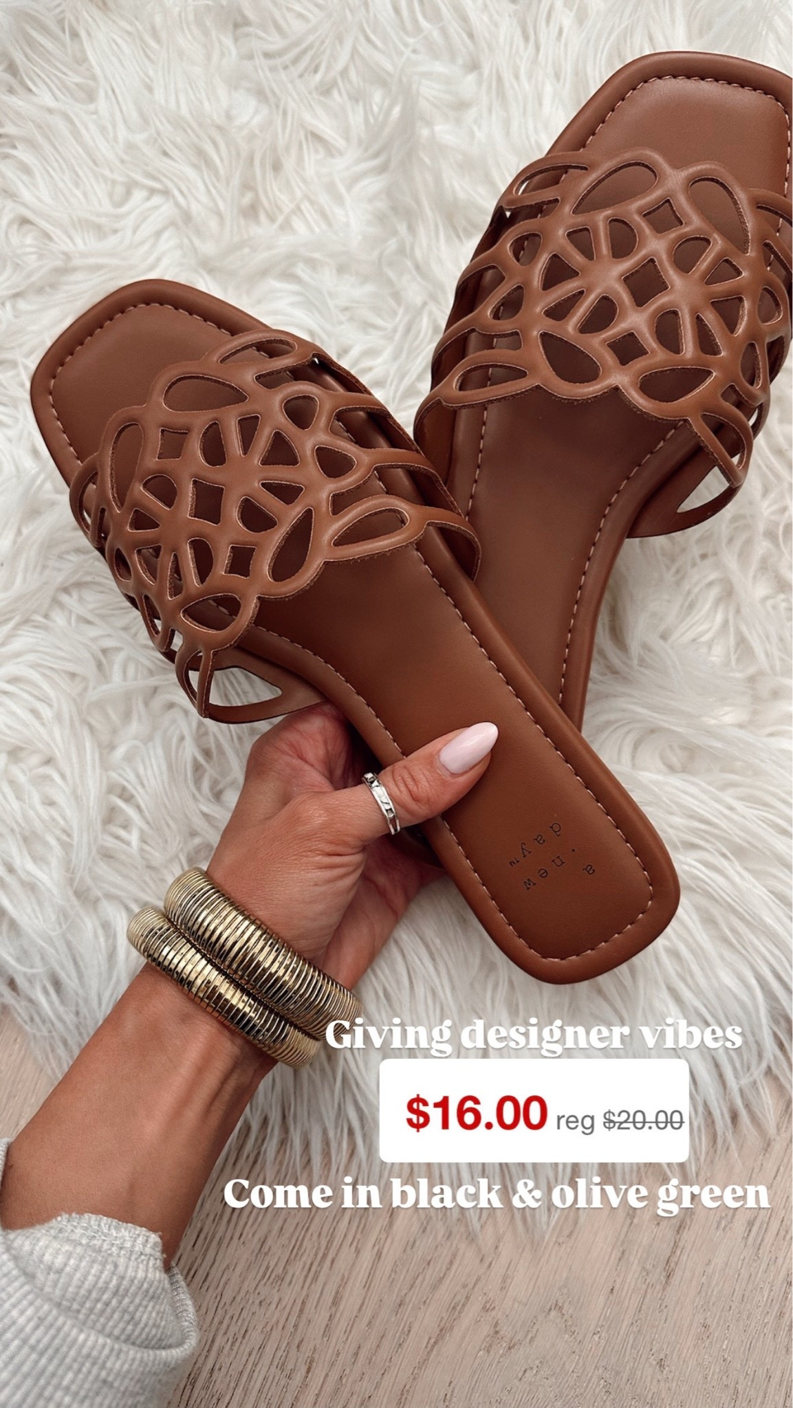 Giving designer vibes for $16! The sandal for summer!

#LTKdayinmylife #LTKmomlife #LTKTravel