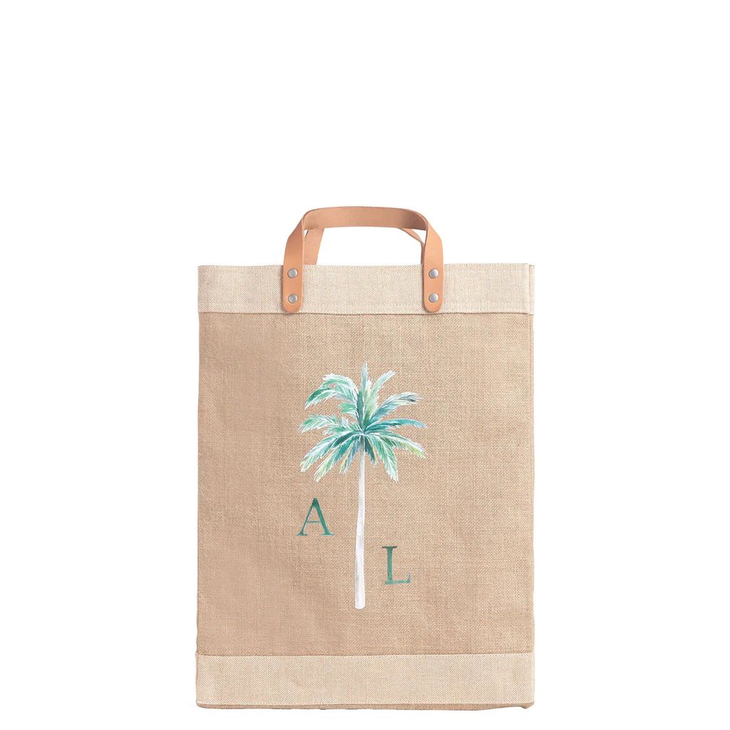 Market Bag in Natural Palm Tree by Amy Logsdon | Apolis