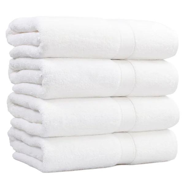 Authentic Hotel and Spa Turkish Cotton Bath Towels (Set of 4) - White | Bed Bath & Beyond