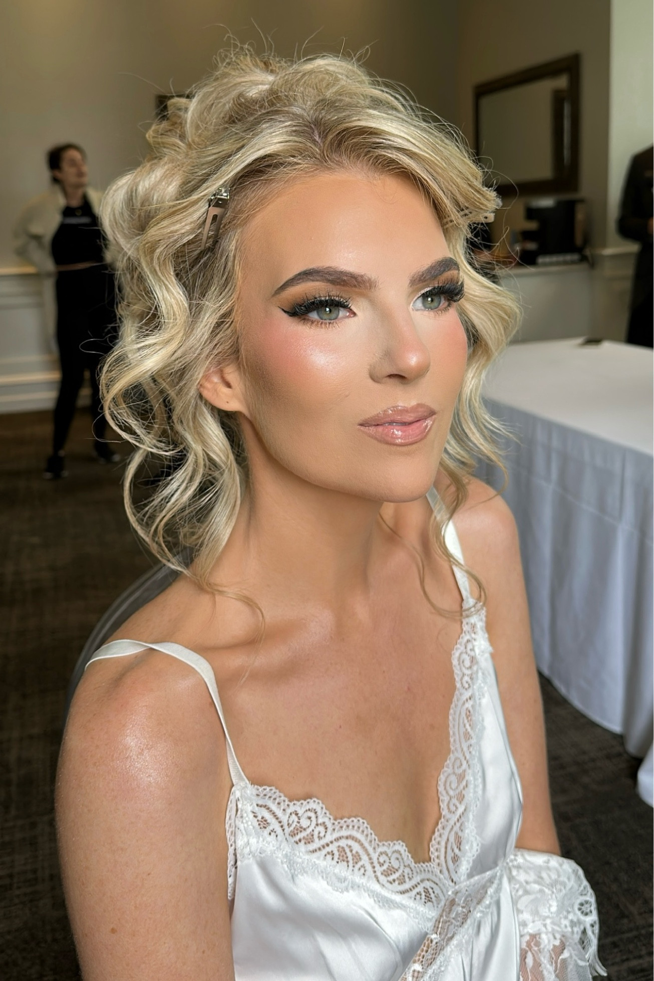 The bridal LIP of my dreams 
Linked and colors listed below! 

Liner: muted mauve 
Lipstick: #44 
Gloss: sweet mouth 

#LTKWedding #LTKNYFW #LTKBeauty