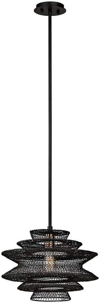 Troy Lighting F6015 Kokoro - One Light Pendant, Kokoro Bronze Finish | Amazon (US)