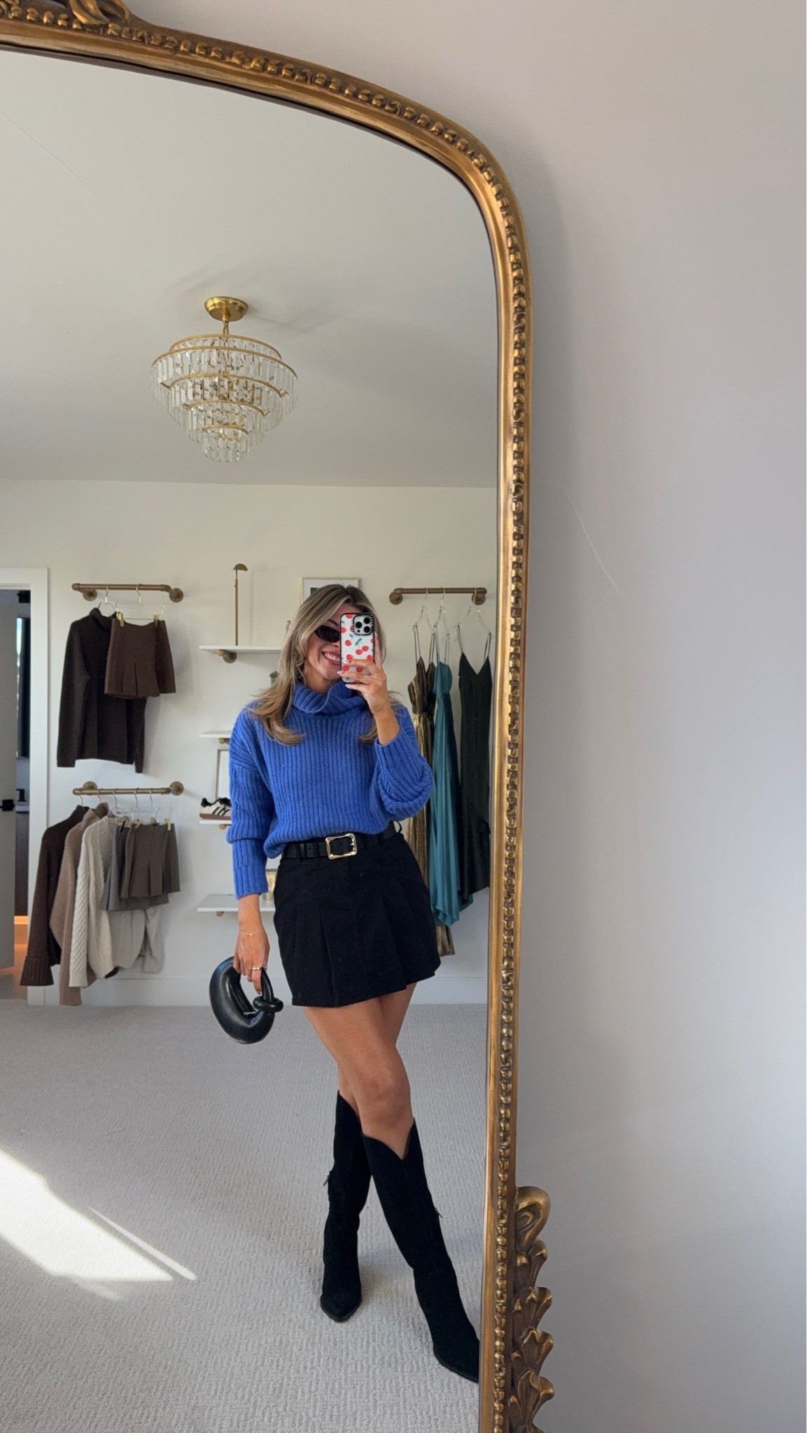 Affordable workwear walmart capsule wardrobe fall everyday transitional outfit. 

Wearing a small in top sized down to an xs in skirt. 

#LTKWorkwear #LTKStyleTip #LTKFindsUnder50
