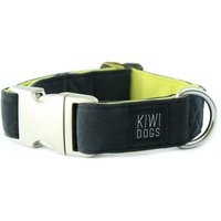 Dog Collar - Black/Green Buckle Sporty, Soft, Minimalistic, Durable, With Aluminium & Heavy Duty D-Ring | Etsy (US)