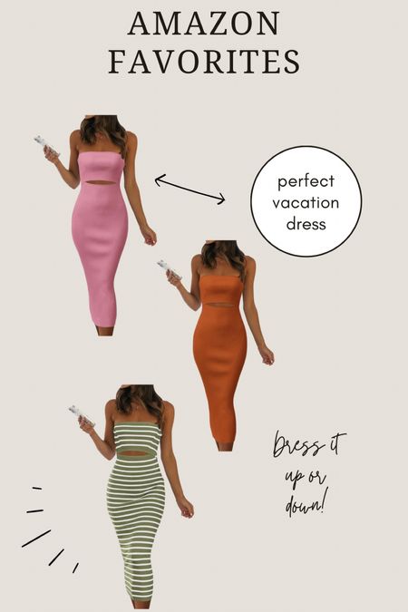 Perfect vacation dress 
Bodycon dress
Amazon fashion find
Amazon deal 

#LTKSeasonal #LTKfindsunder50 #LTKsalealert