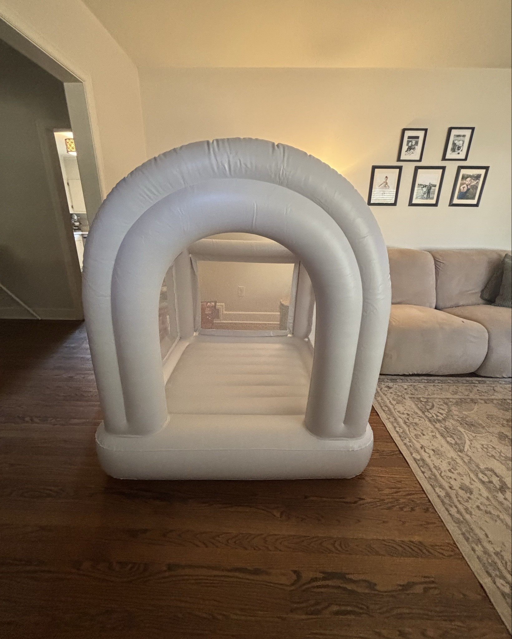 The BEST find EVER!! Entertains them forever & they are getting energy out! Built in pump that inflates & deflates within minutes & doesn’t have to be on while they’re playing! 

#LTKmomlife #LTKKids #LTKdayinmylife