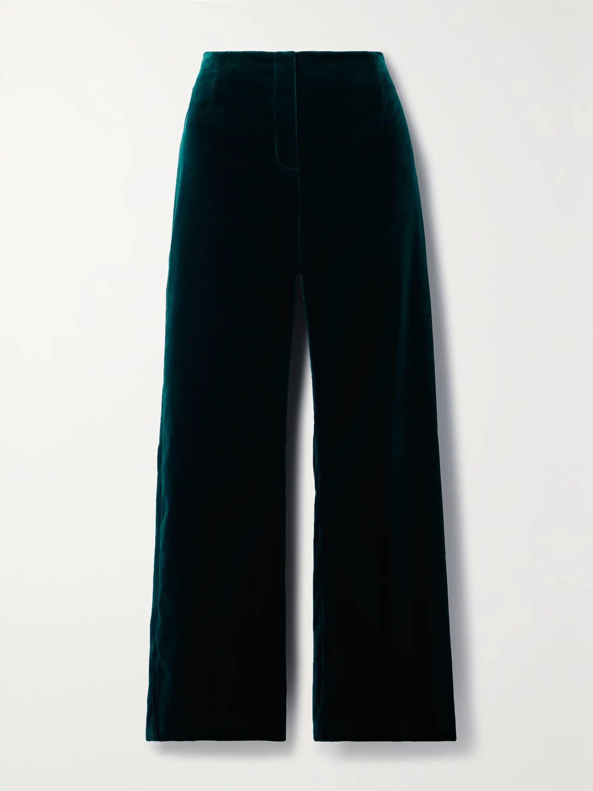 Niklas cotton-blend velvet wide-leg pants | NET-A-PORTER (US)