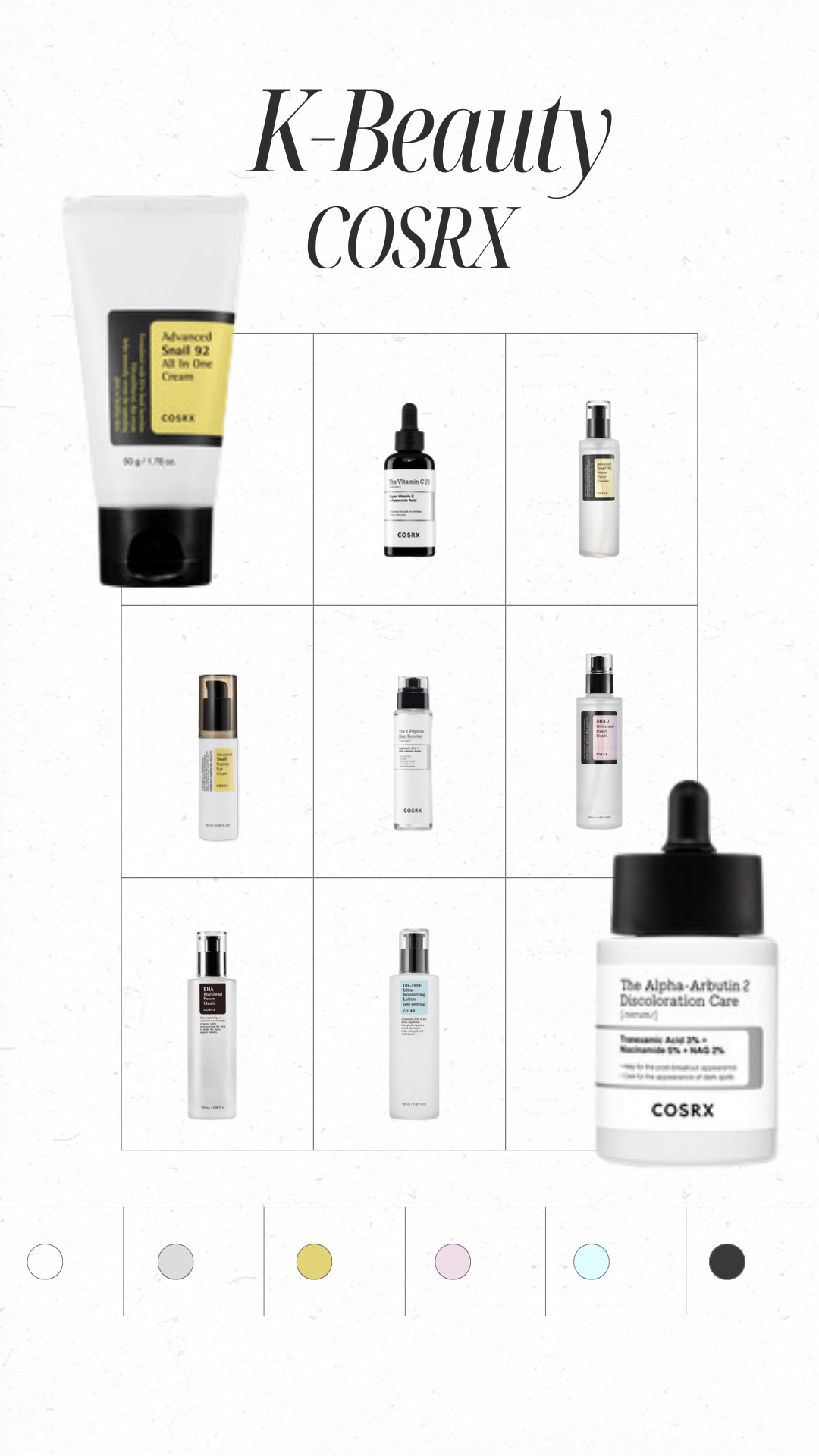 K-Beauty products!! COSRX✨ julienneschoice 

 #LTKGiftGuide #LTKStyleTip #LTKBeauty