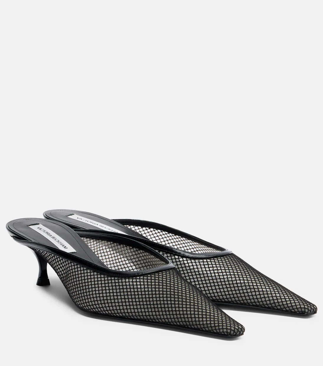 Leather-trimmed mesh mules | Mytheresa (US/CA)