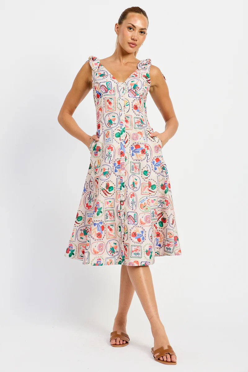 Nayeli Midi Dress | En Saison