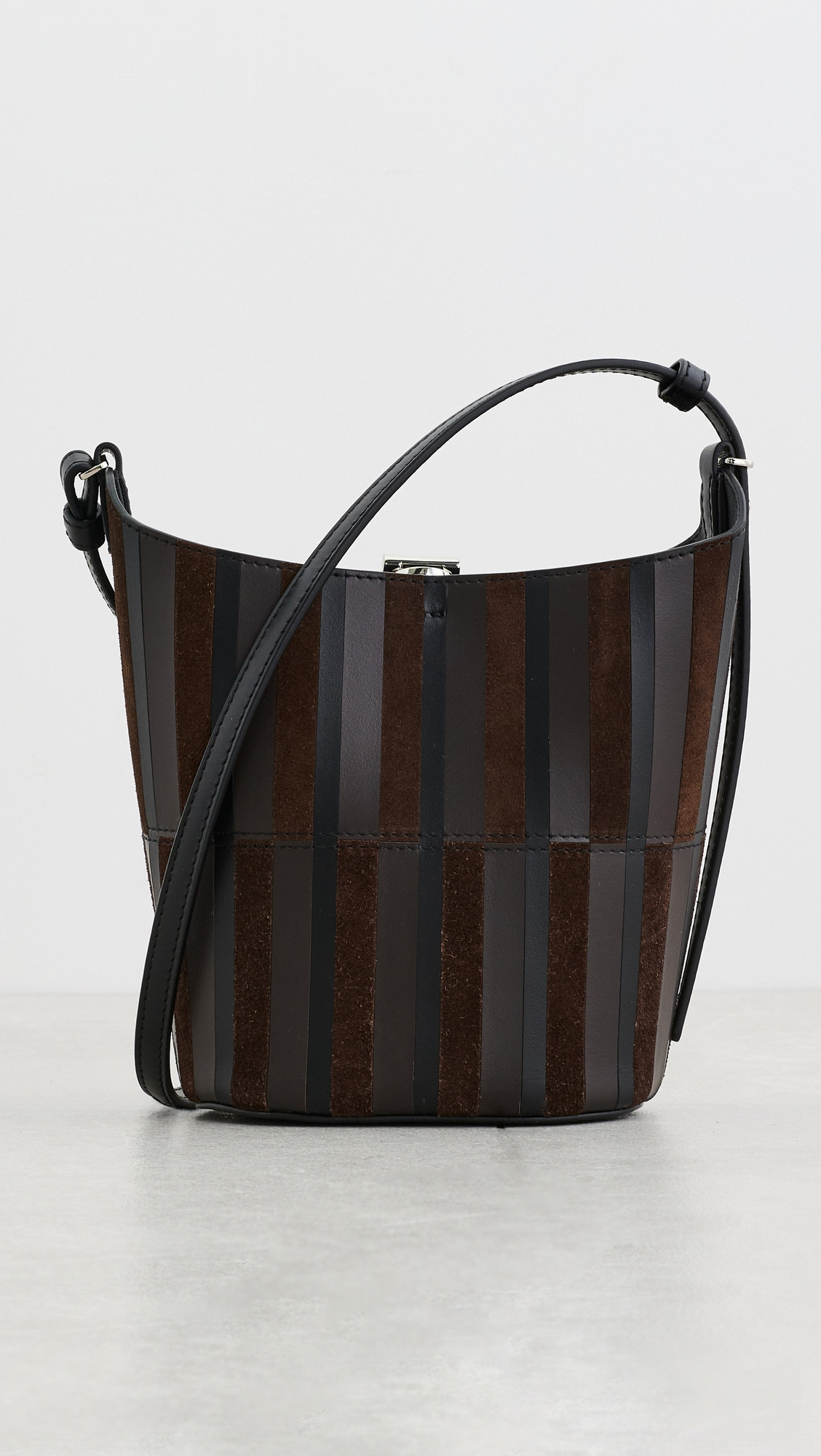 Proenza Schouler Mini Bucket Bag Black/Espresso One Size | Shopbop