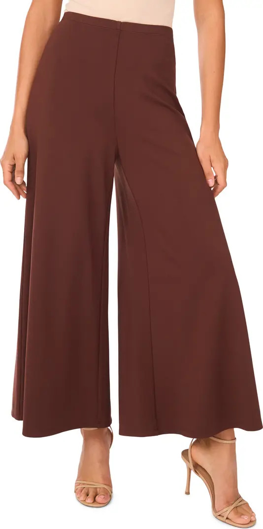 Pull-On Wide Leg Ponte Pants | Nordstrom Rack