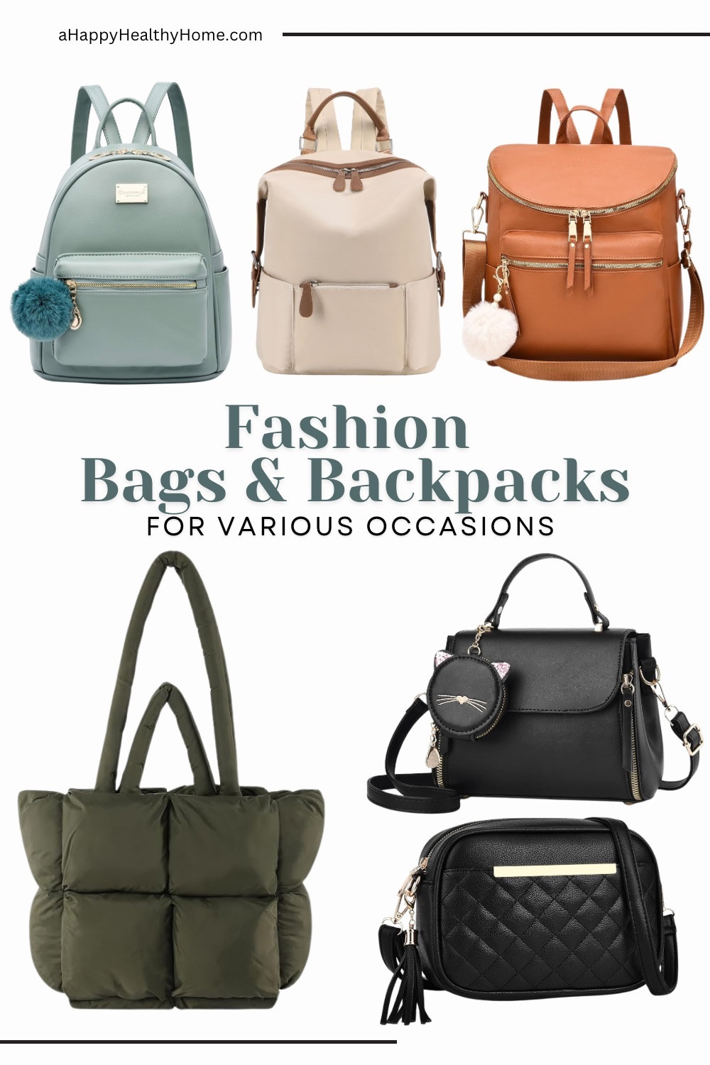 Discover a range of stylish bags and backpacks suited for various needs. Whether you’re headed to work, running errands, or traveling, these bags combine fashion with function. Featuring mini backpacks, padded totes, and chic crossbody options.

#LTKGiftGuide #LTKFindsUnder50 #LTKItBag