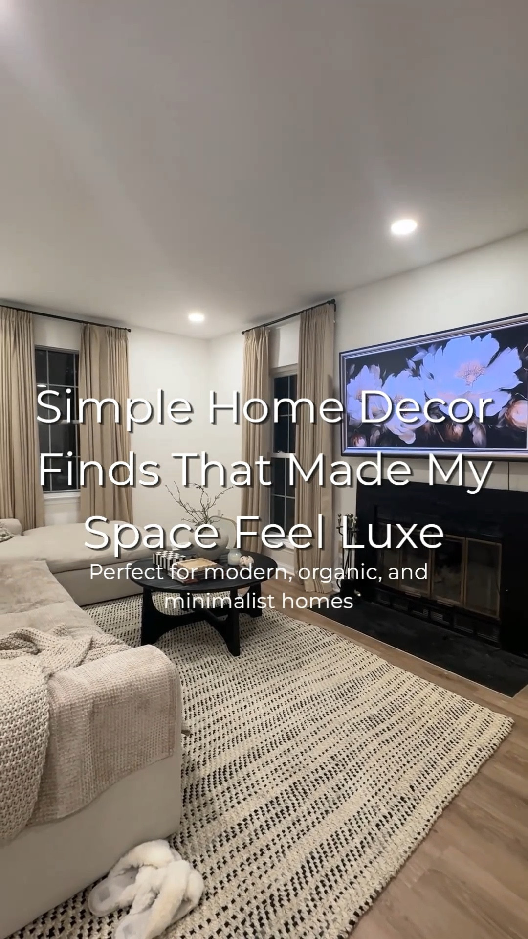 The cozy home decor pieces that transformed my living room. From neutral textures and soft throws to designer-inspired accents, these finds create a warm, inviting space you'll never want to leave. #CozyHome
#LivingRoomDecor
#NeutralHomeDecor
#HomeStyling
#InteriorDesign
#HomeDecorIdeas
#AmazonHomeFinds
#ModernHomeDecor
#LTKHome
#DesignerInspired

#LTKmomlife #LTKSeasonal #LTKHome