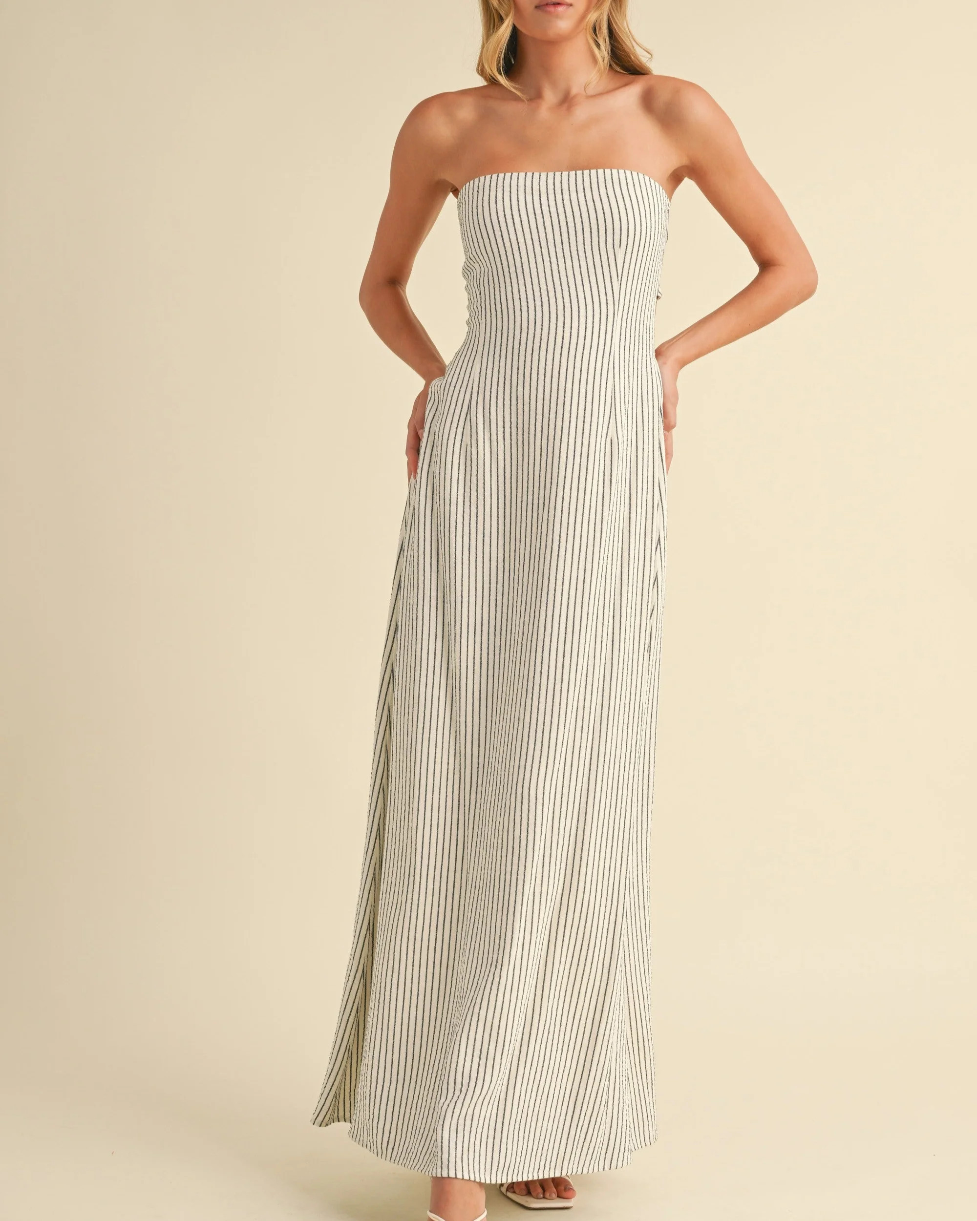 Coastal Column Dress Medium | ish Boutique