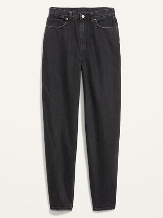 Extra High-Waisted Balloon Non-Stretch Black Ankle Jeans for Women | Old Navy (US)