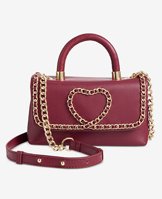 Tollann Heart Chain Crossbody | Macy's