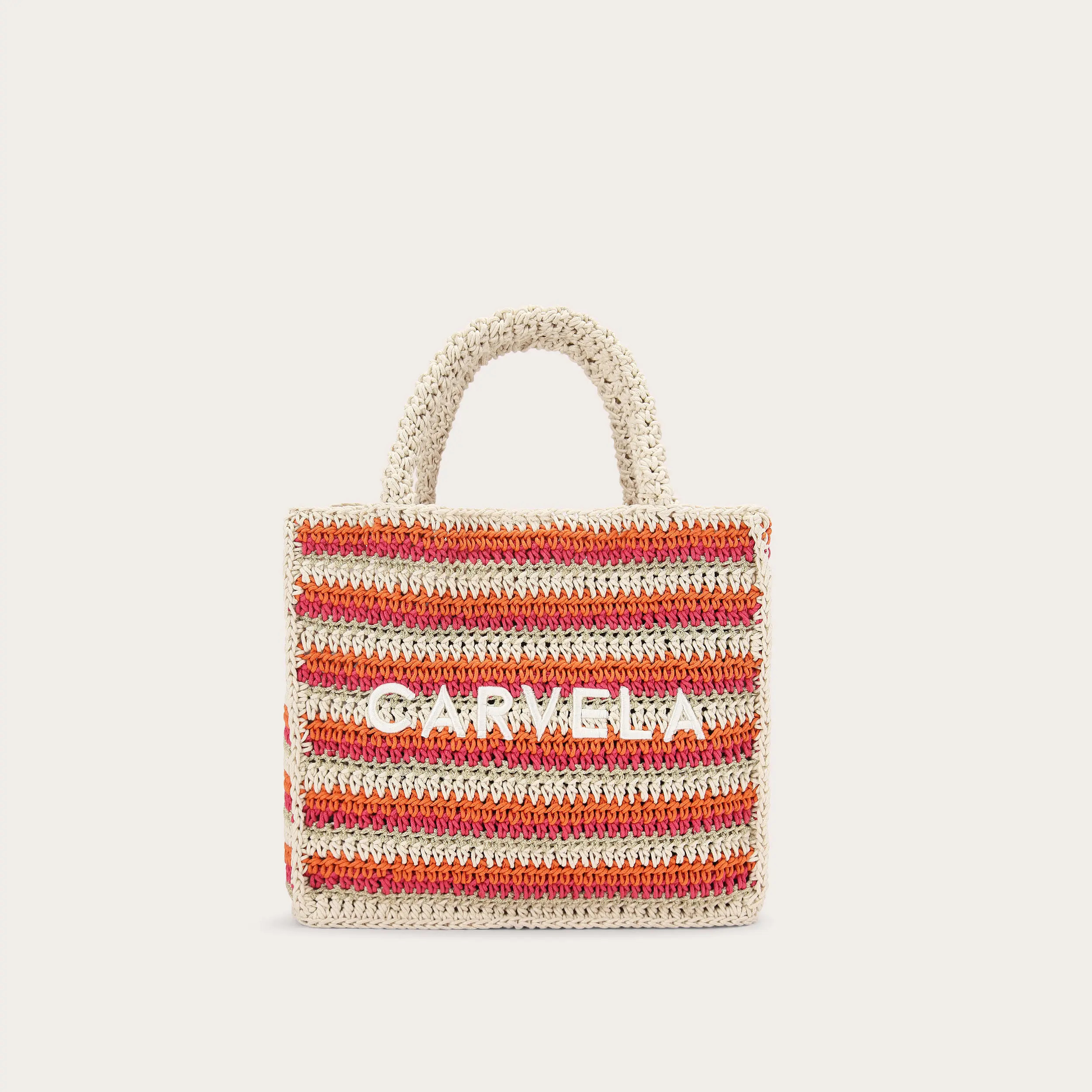 nola crochet tote bag | Carvela UK