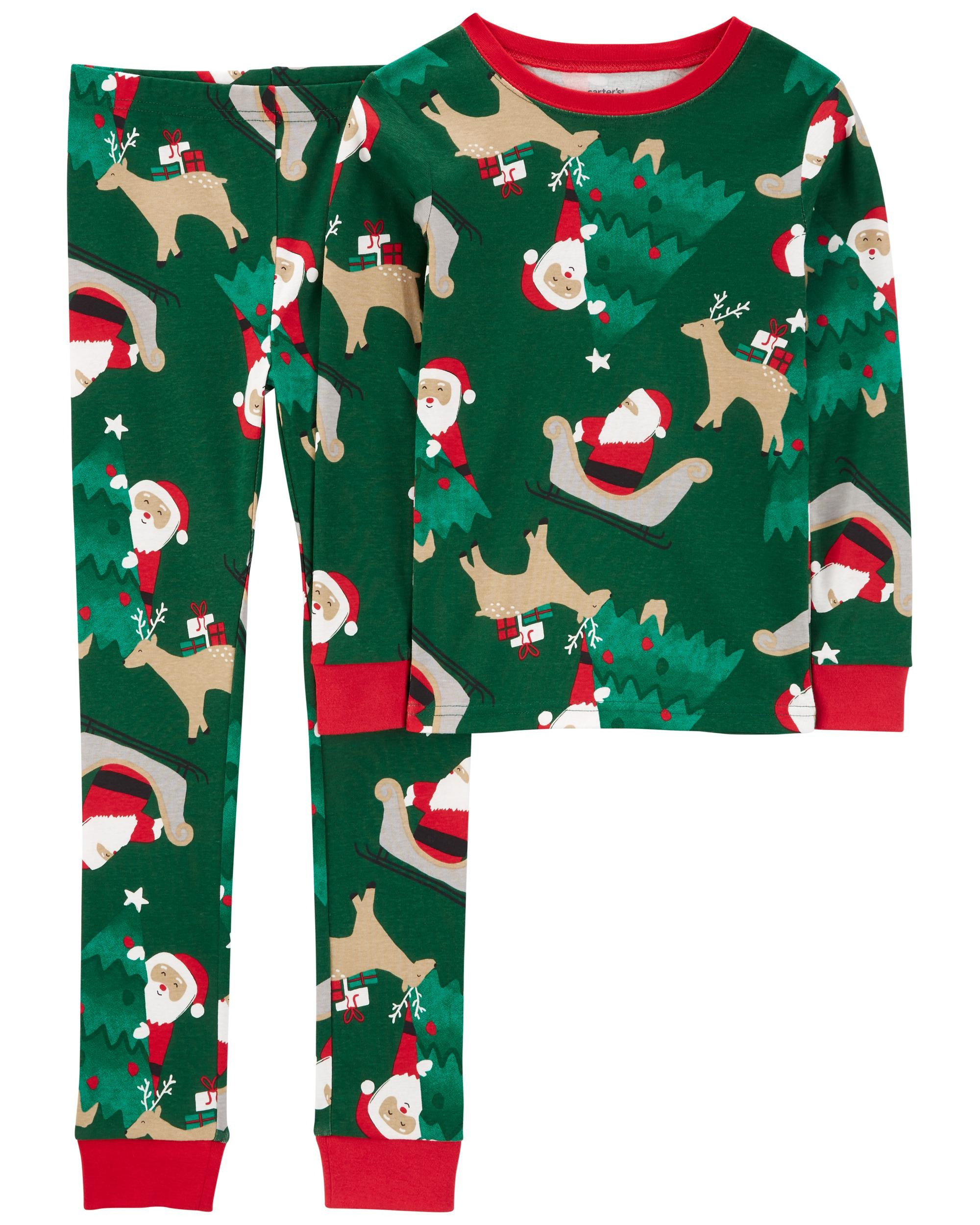 Kid 2-Piece Santa 100% Snug Fit Cotton PJs | Carter's