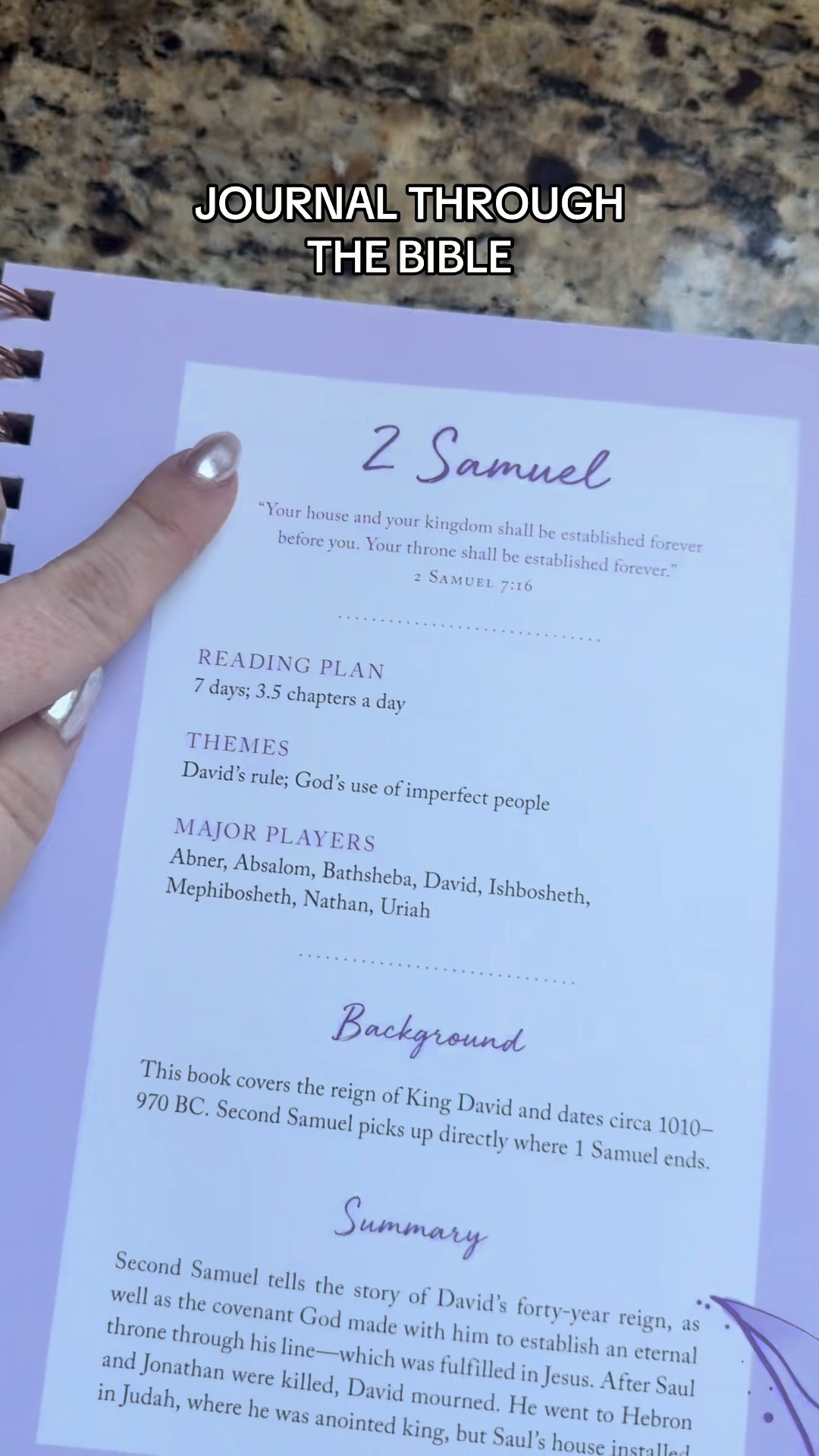 If you like writing things down while you study, this Bible journal gives you space to slow down and reflect. Such a nice addition to a daily Bible reading routine. 

 #LTKdayinmylife #LTKmorningroutine #LTKselfcare