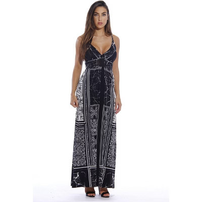 Just Love Maxi Dresses for Women / Summer Dresses (Beautiful Black Marble, 2X) | Target