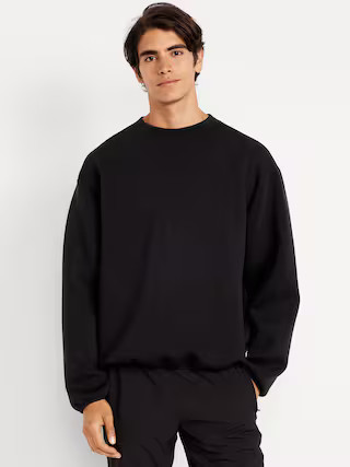 Oversized Bounce Fleece Cinched Sweatshirt | Old Navy (US)