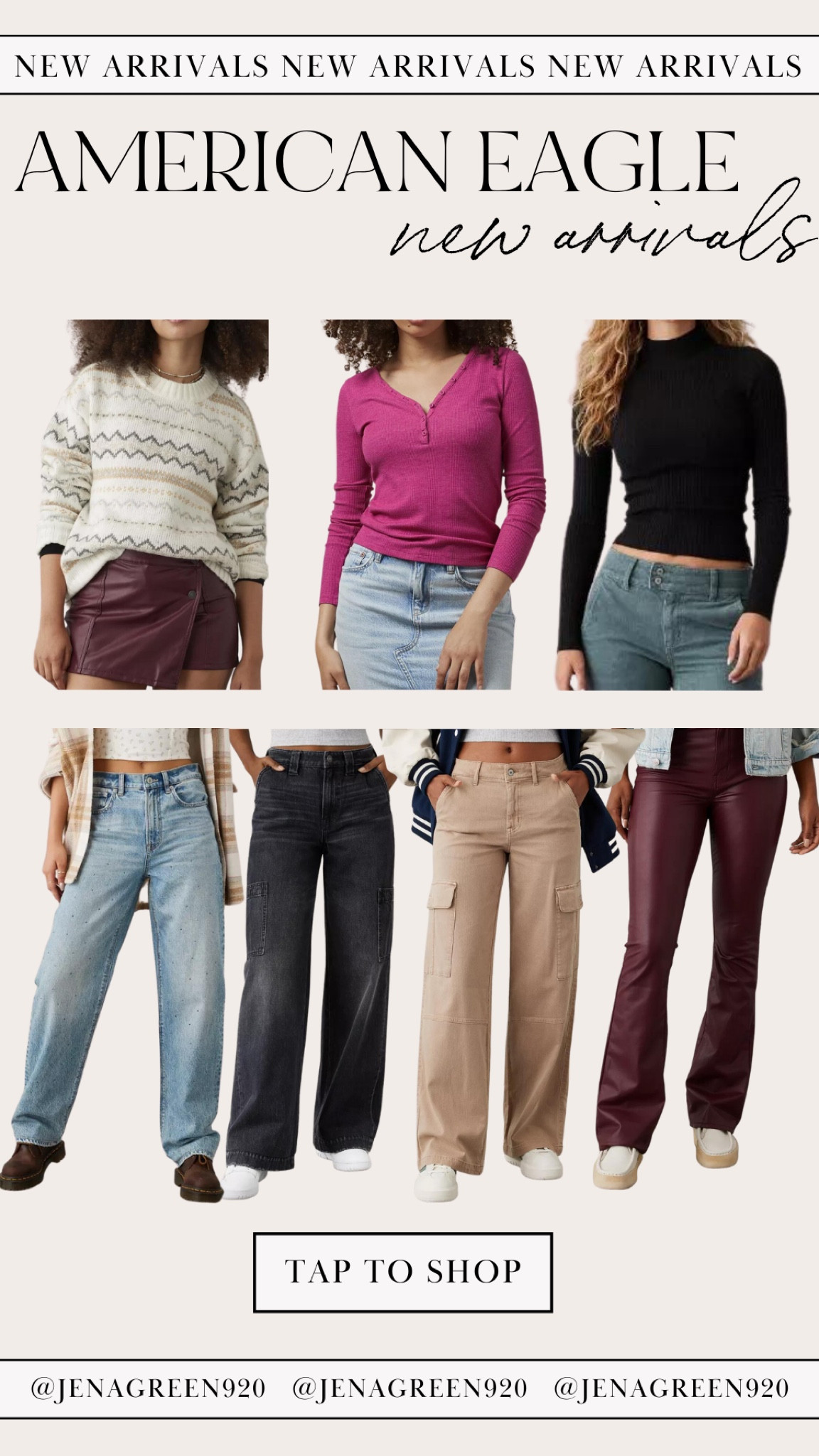 AMERICAN EAGLE NEW ARRIVALS | AMERICAN EAGLE PANTS | AMERICAN EAGLE SWEATER 

#LTKHoliday #LTKSeasonal #LTKparties