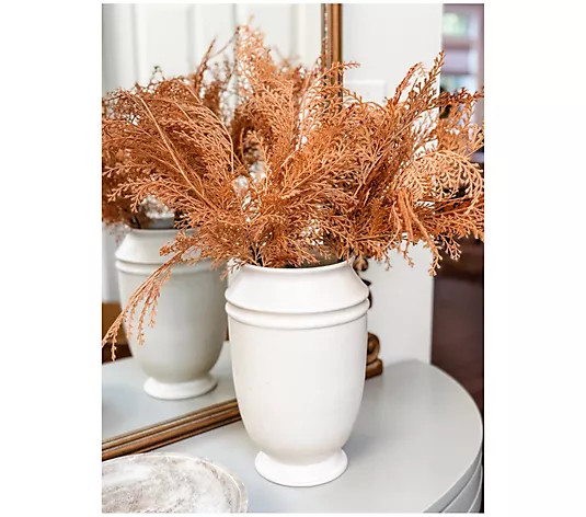 Simply Stunning Set of 3 Wheatgrass Sprays by Janine Graff | QVC