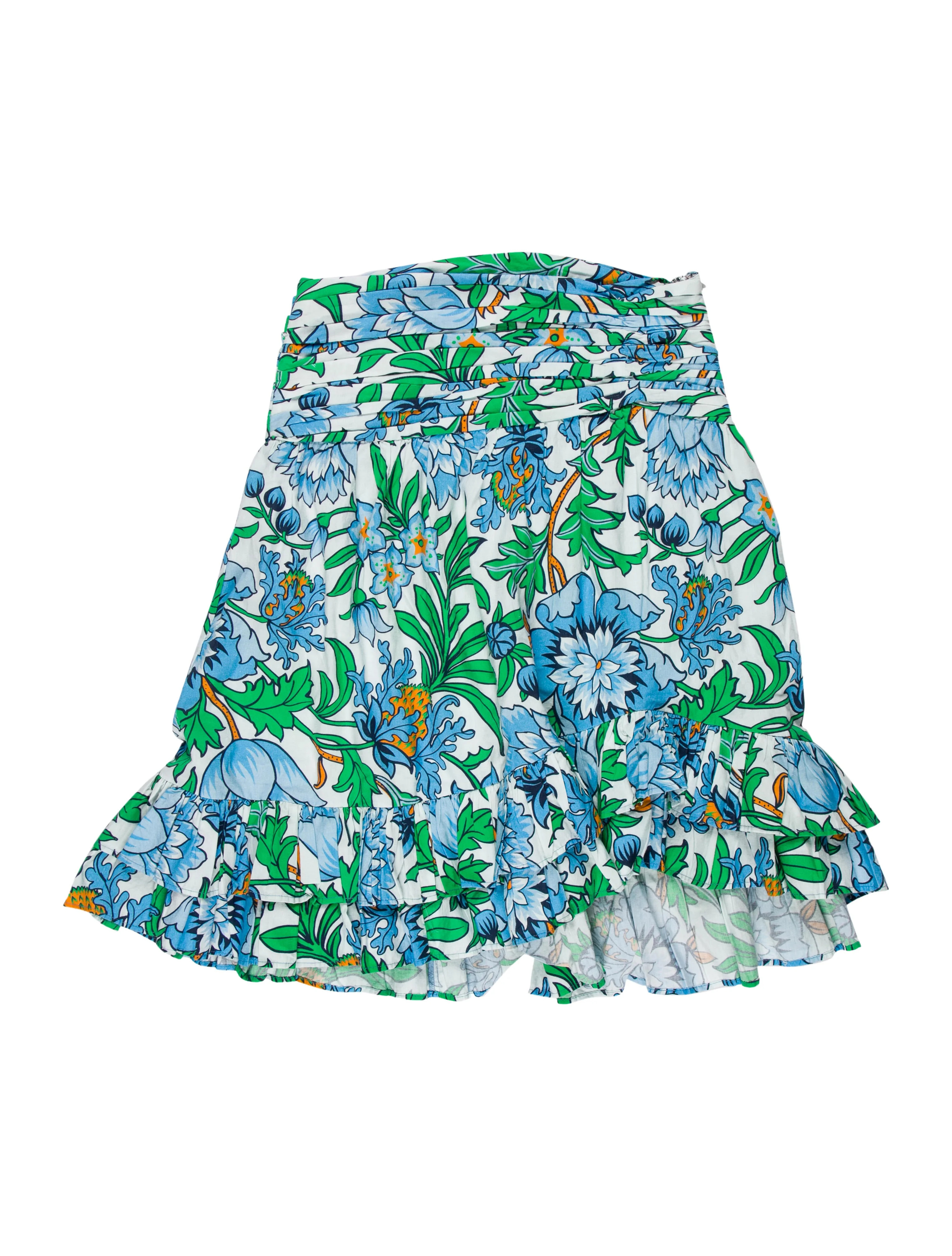 Floral Print Knee-Length Skirt | The RealReal