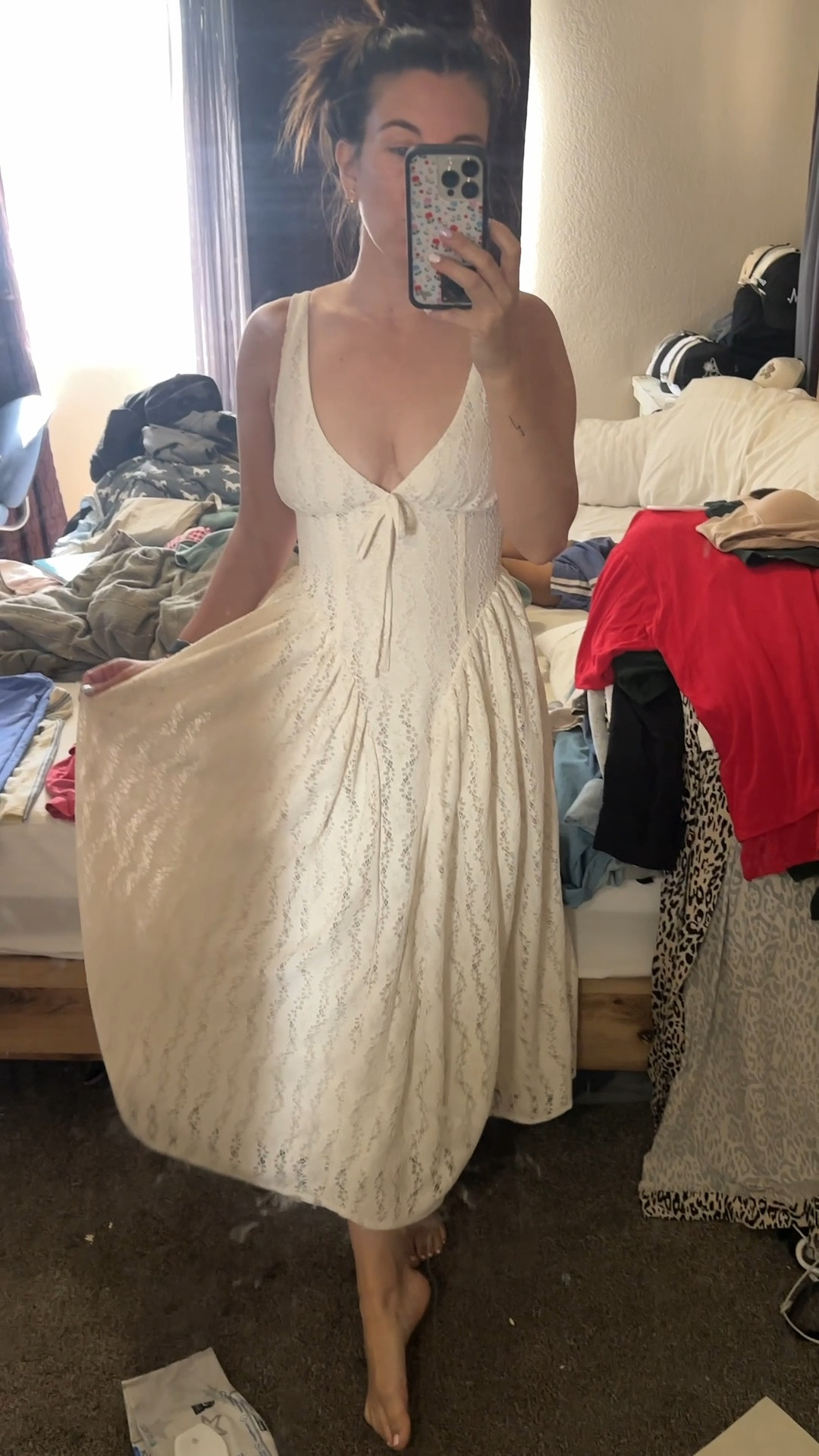 I couldn’t resist posting ASAP. Don’t mind the real life mid laundry try on 🤣🤣the perfect empire waist spring / summer dress! #bridal #bridalshower #babyshower #lace #spring #festivalseason

#LTKSaleAlert #LTKFestival #LTKPetite