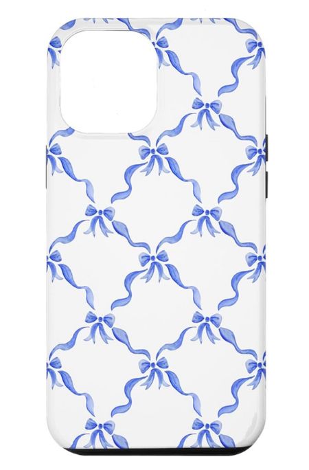 Obsessed with my new “grand millennial” phone case! Blue and white iPhone case  

#LTKFindsUnder50