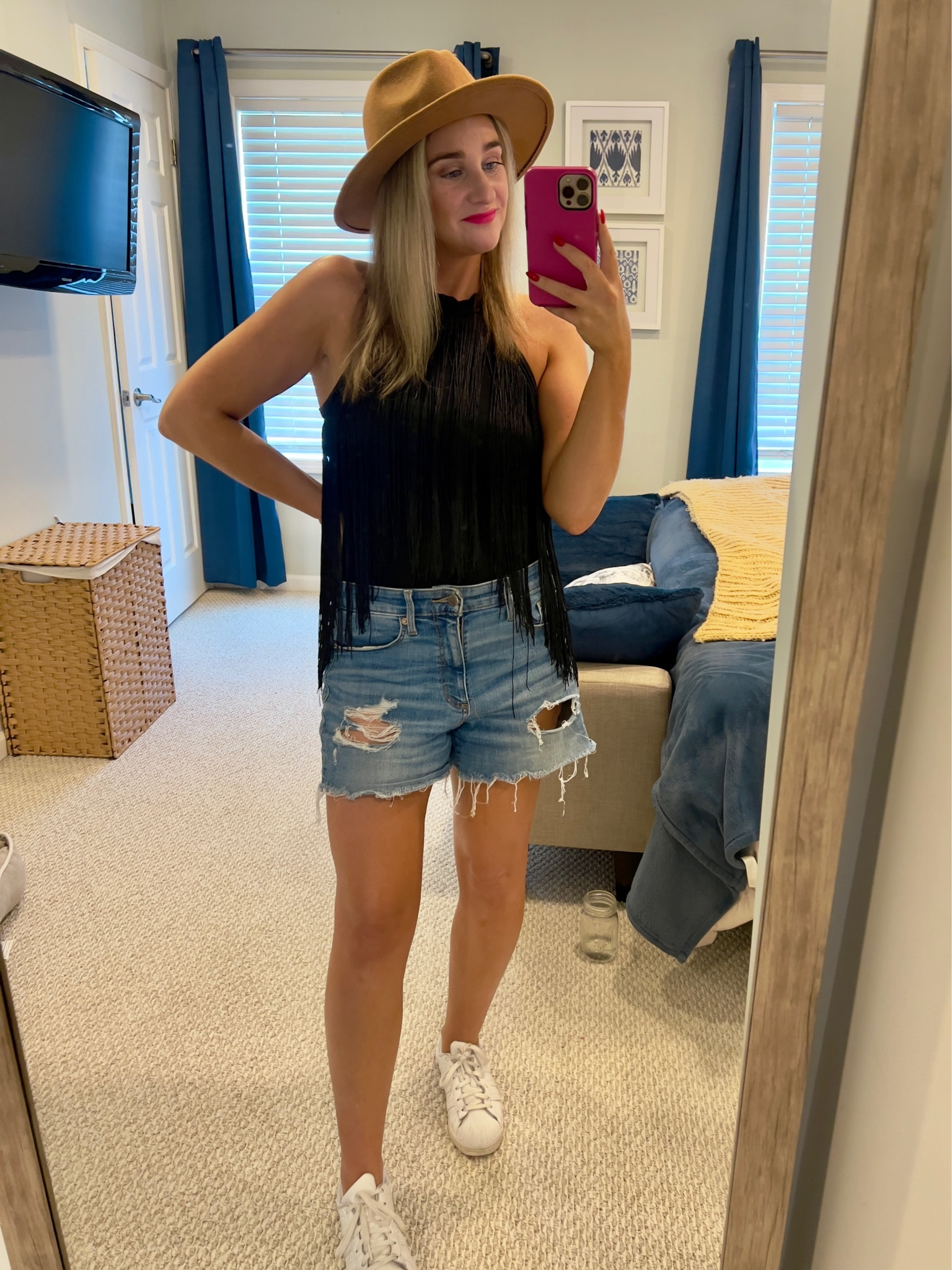 Country concert outfit or Lollapalooza outfit - top and hat are Amazon  

#LTKSummerSales #LTKFindsUnder50 #LTKSeasonal