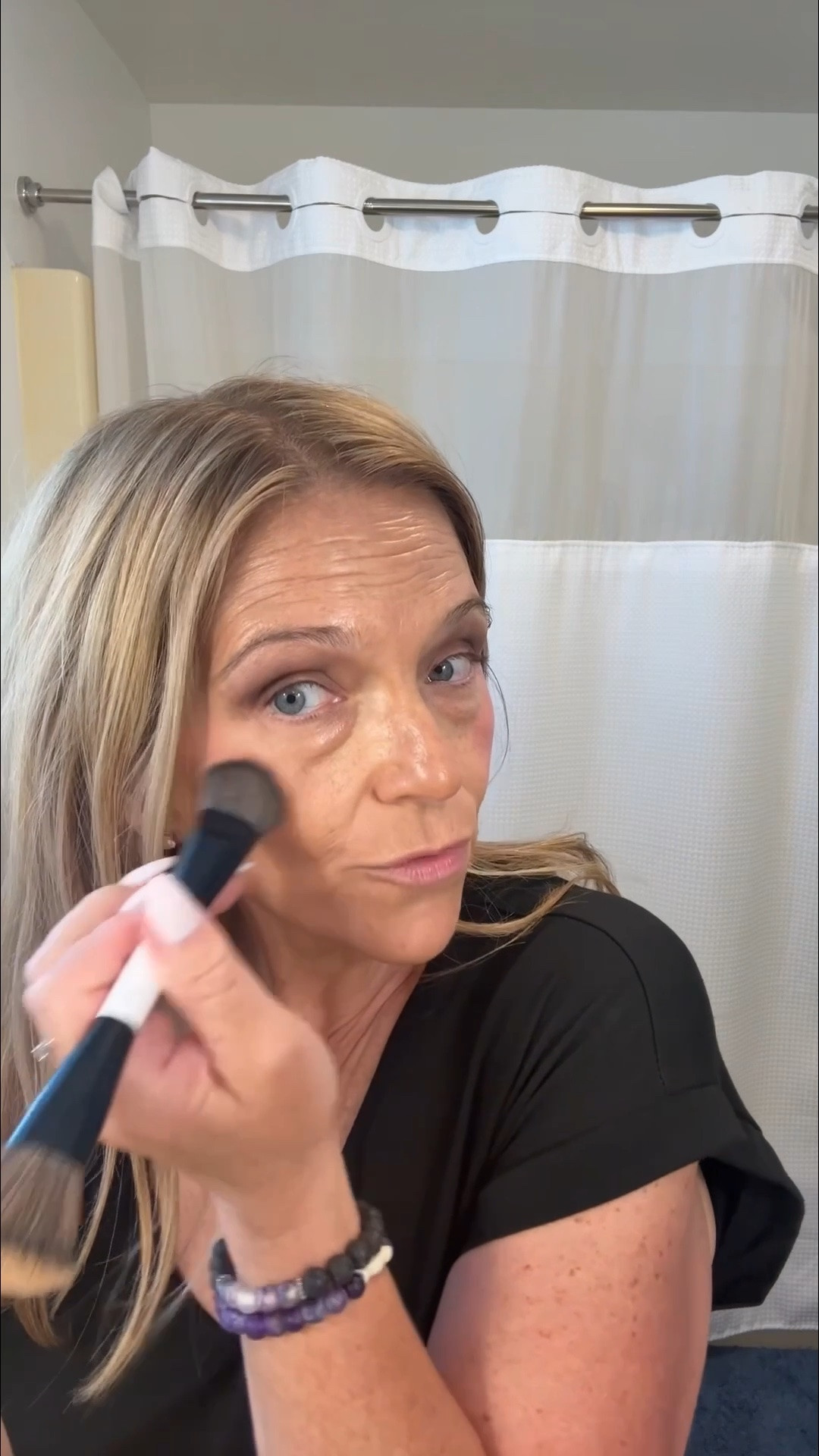 The brush that gives you a flawless finish EVERY time 🖌️✨ The Makeup by Mario F4 Brush is the secret to that airbrushed, seamless makeup look — buffing foundation, concealer, and cream products into the skin for the most natural, blurred finish. This is the brush every makeup bag needs.

#LTKmorningroutine #LTKBeauty #LTKOver40