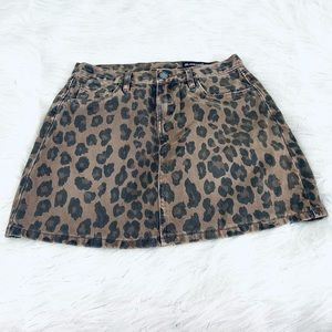 BLANK NYC LEOPARD PRINT SKIRT.SIZE 27 | Poshmark