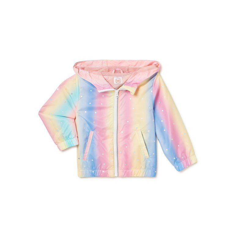 Wonder Nation Toddler Girls Lightweight Jacket, Sizes 12M-5T | Walmart (US)