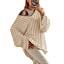 MISSACTIVER Women’s Oversized Long Sleeve Sweater Sexy V Neck Off Shoulder Knit Solid Drop Shou... | Amazon (US)