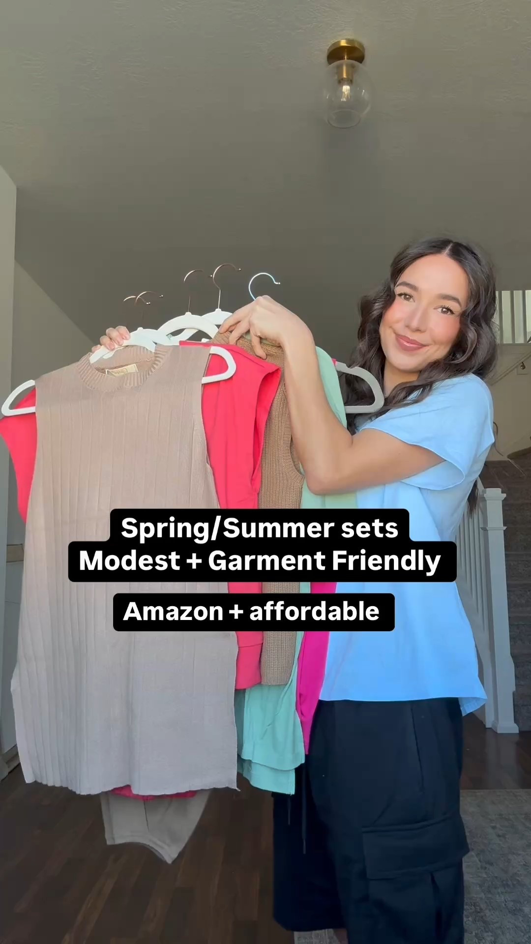 Spring/summer sets modest + garment friendly! Amazon and affordable sets! 

#LTKFindsUnder50 #LTKFindsUnder100 #LTKSaleAlert