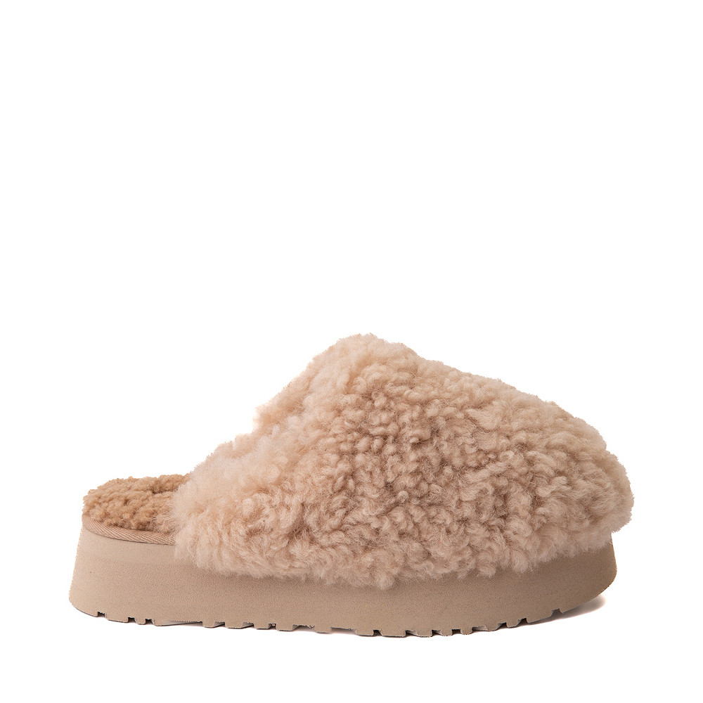 Womens UGG® Maxi Curly Platform Clog - Sand | Journeys