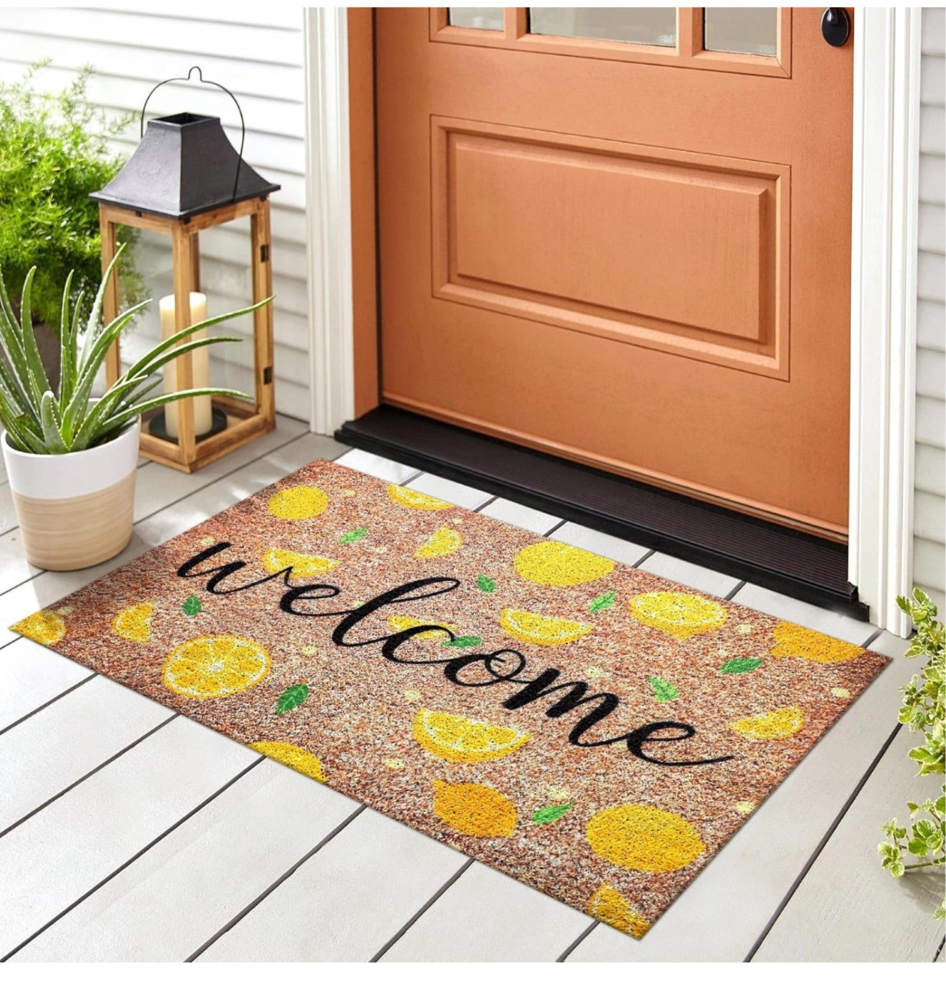 Lemon welcome mat for summer - Amazon 

#LTKFindsUnder100 #LTKStyleTip #LTKHome