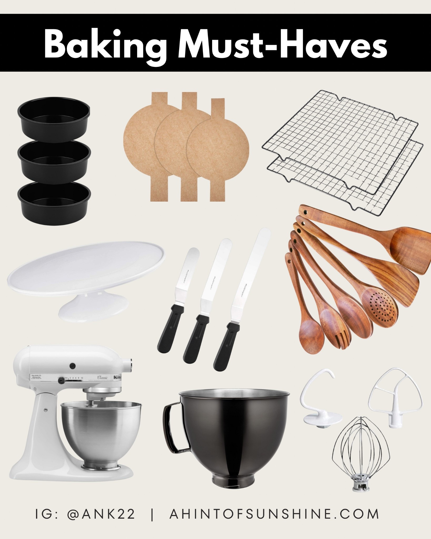 Home bake must-haves! The round tabbed parchment papers are CLUTCH! Happy baking! 🤎
…
#LTKkitchen #LTKhome

#LTKFamily #LTKFindsUnder100 #LTKParties