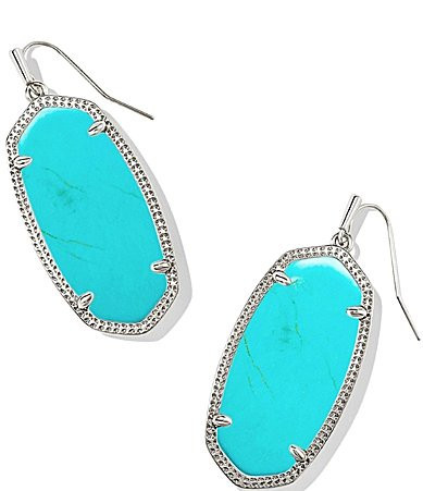 Kendra Scott Elle Drop Earrings - Turquoise | Dillard's