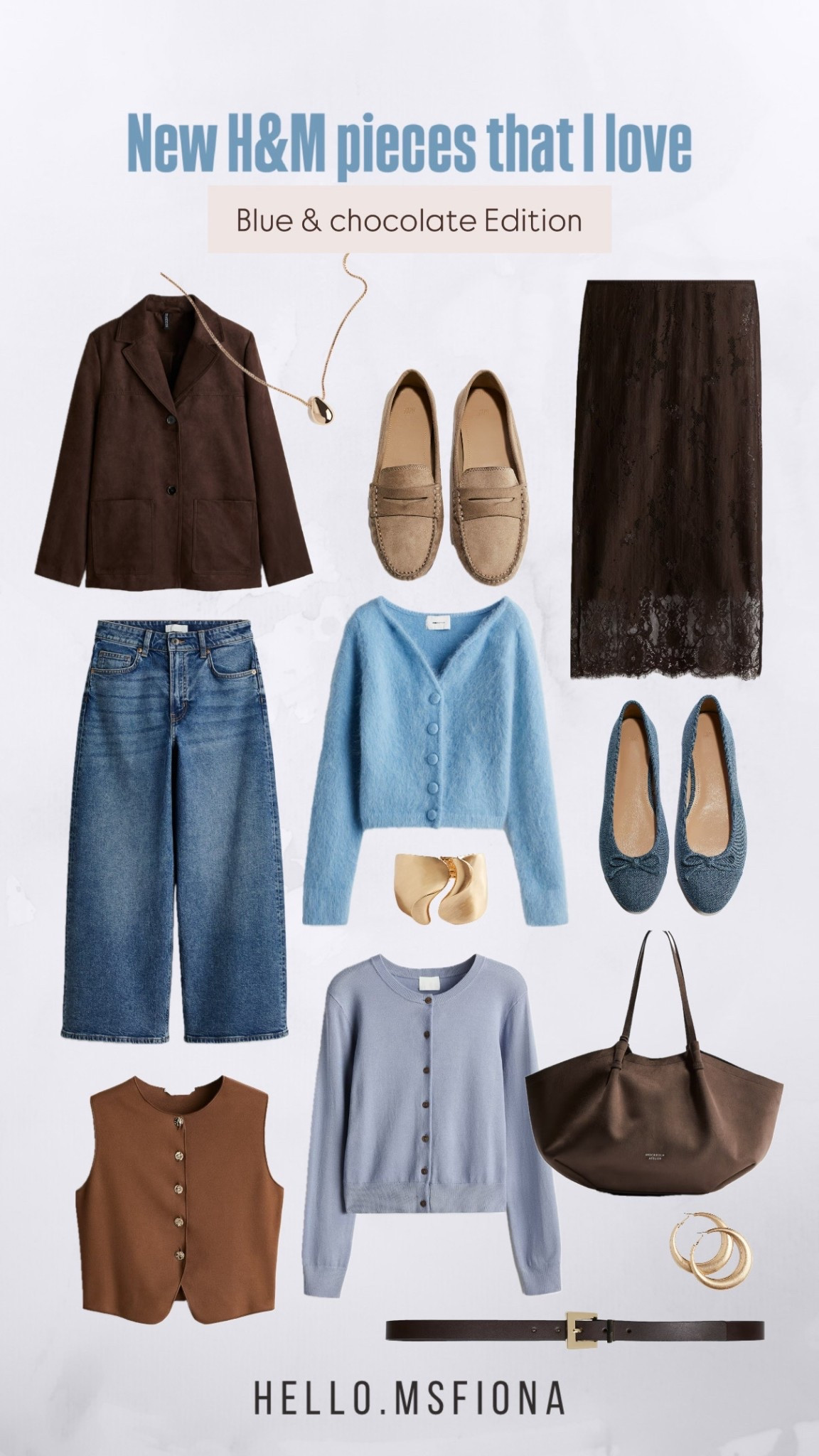 My New favourites from H&M! The blue and Chocolate edition! #newarrivals #blueandbrown #chocolate #winteroutfit #winterootd #wardrobeessentials  

#LTKaustralia #LTKwinter #LTKstyletip