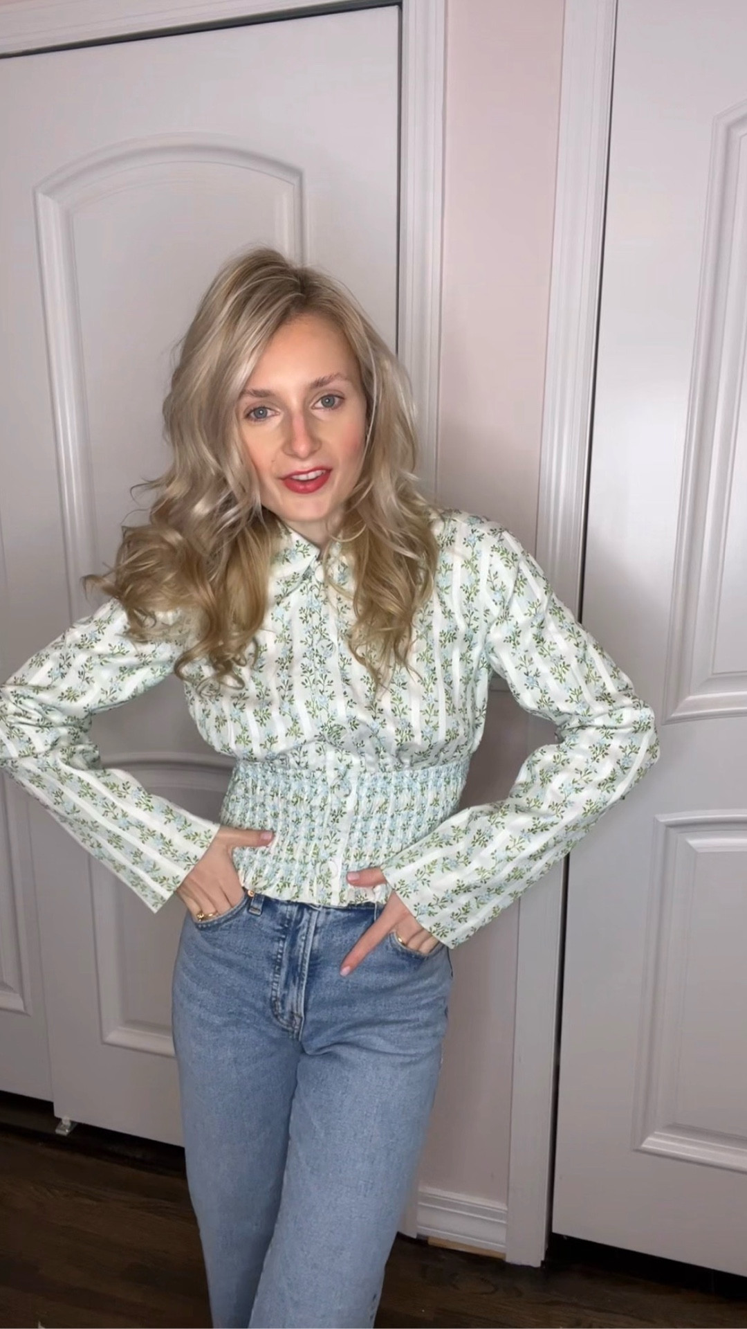 A London look. And. My new favorite jeans! They are full length on me and I am 5’2. X  

#LTKootd #LTKTravel