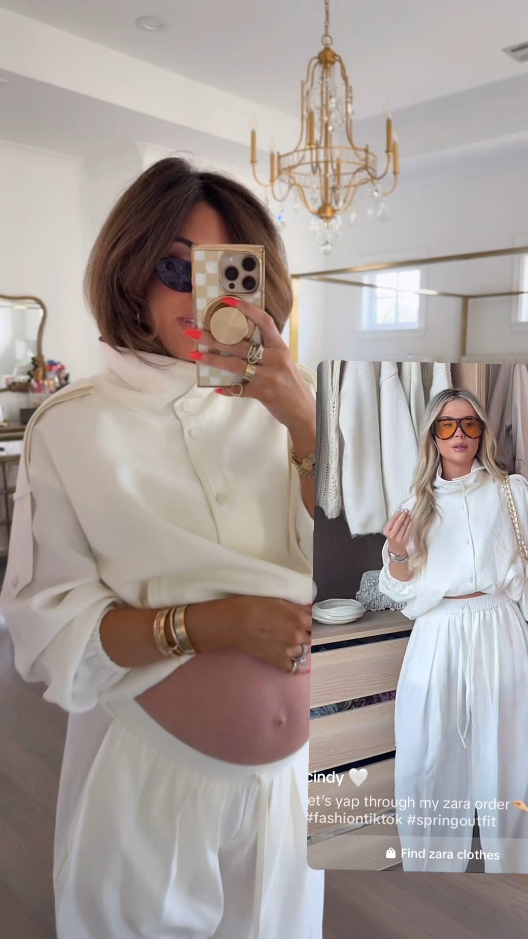 I’m in medium and it’s way too big. Size down  

#LTKdayinmylife #LTKootd #LTKgrwm