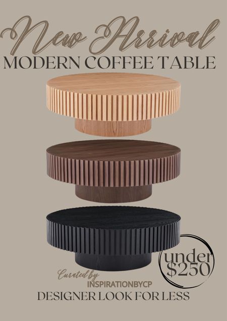 NEW FIND MODERN FLUTED COFFEE TABLE & UNDER $250
#amazonfind #modernhome #coffeetable #budgetfriendly #lookforless
#LTKFind

#LTKHome #LTKSaleAlert
