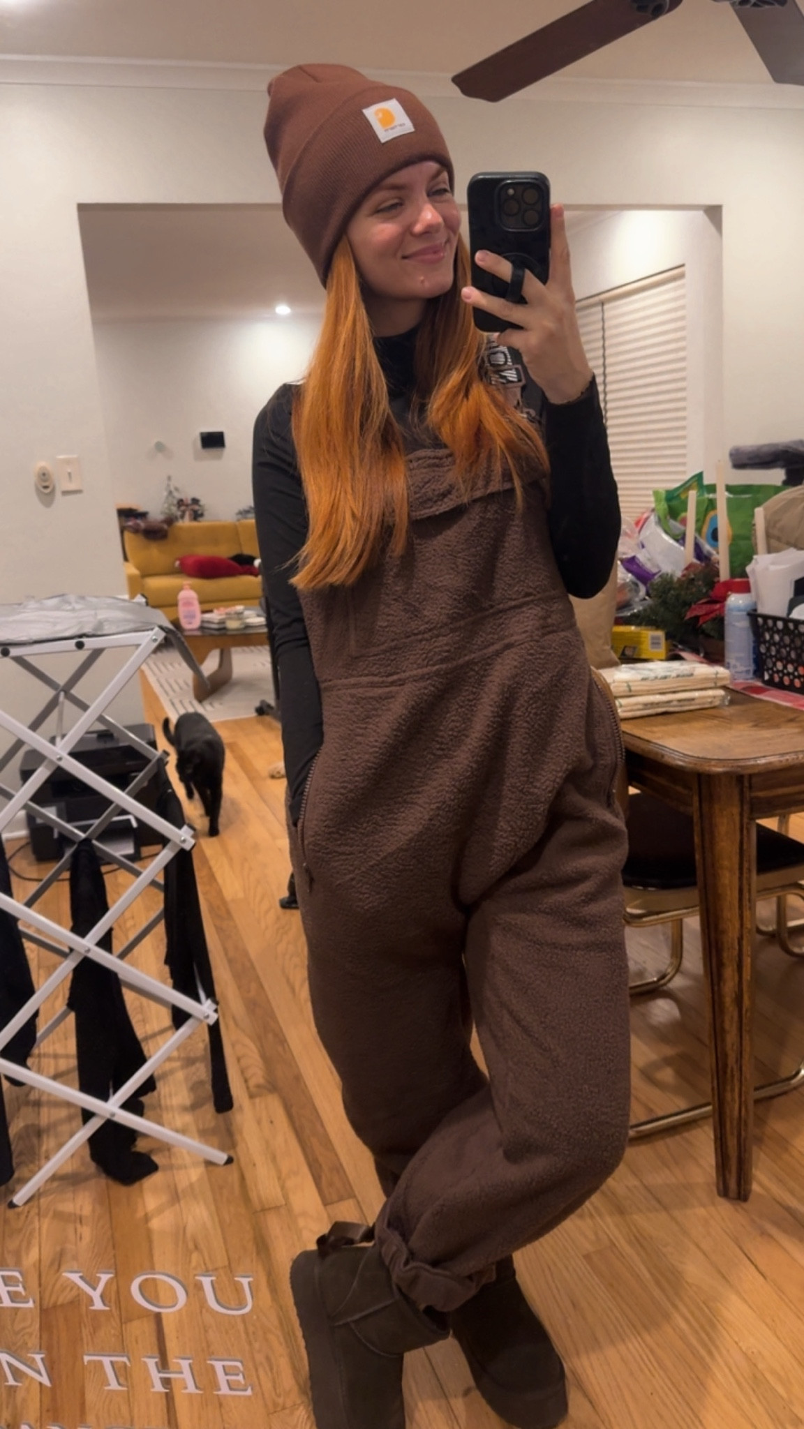 Chocolate brown cozy fit 
🤎 hat
🤎 turtle neck
🤎 jumper
🤎 boots


#LTKHoliday #LTKSeasonal #LTKStyleTip